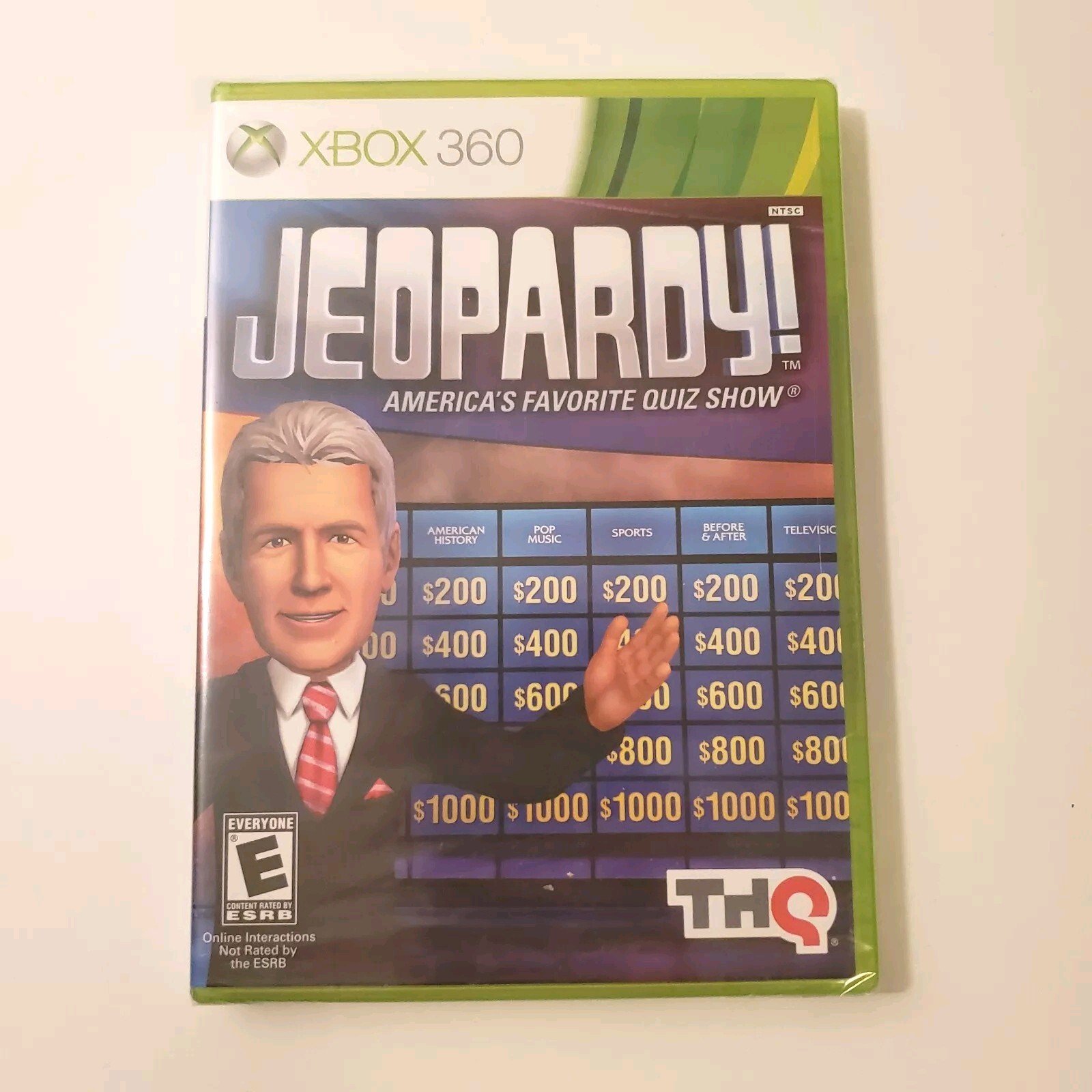 JEOPARDY XBOX 360 CIB Factory Sealed PERFECT CONDITION SHRINK WRAPPED
