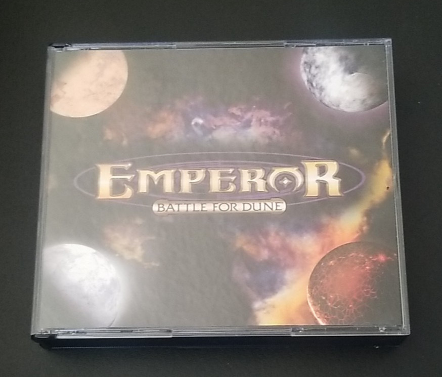 EMPEROR BATTLE FOR DUNE ~ PC CD-ROM 4-DISC GAME 2001 EA GAMES