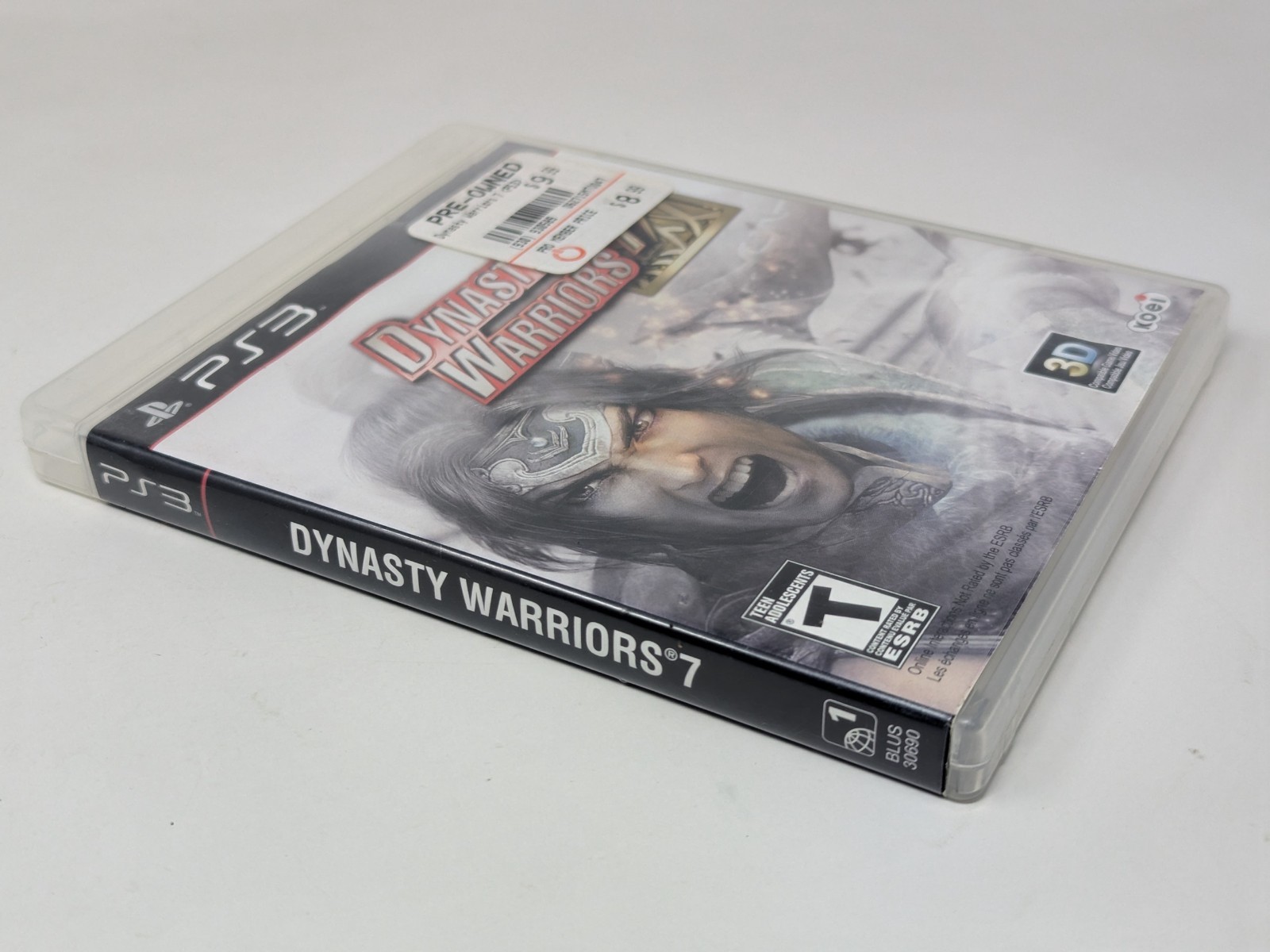 Dynasty Warriors 7 PS3 Sony PlayStation 3 2011 Hack and Slash Action Game