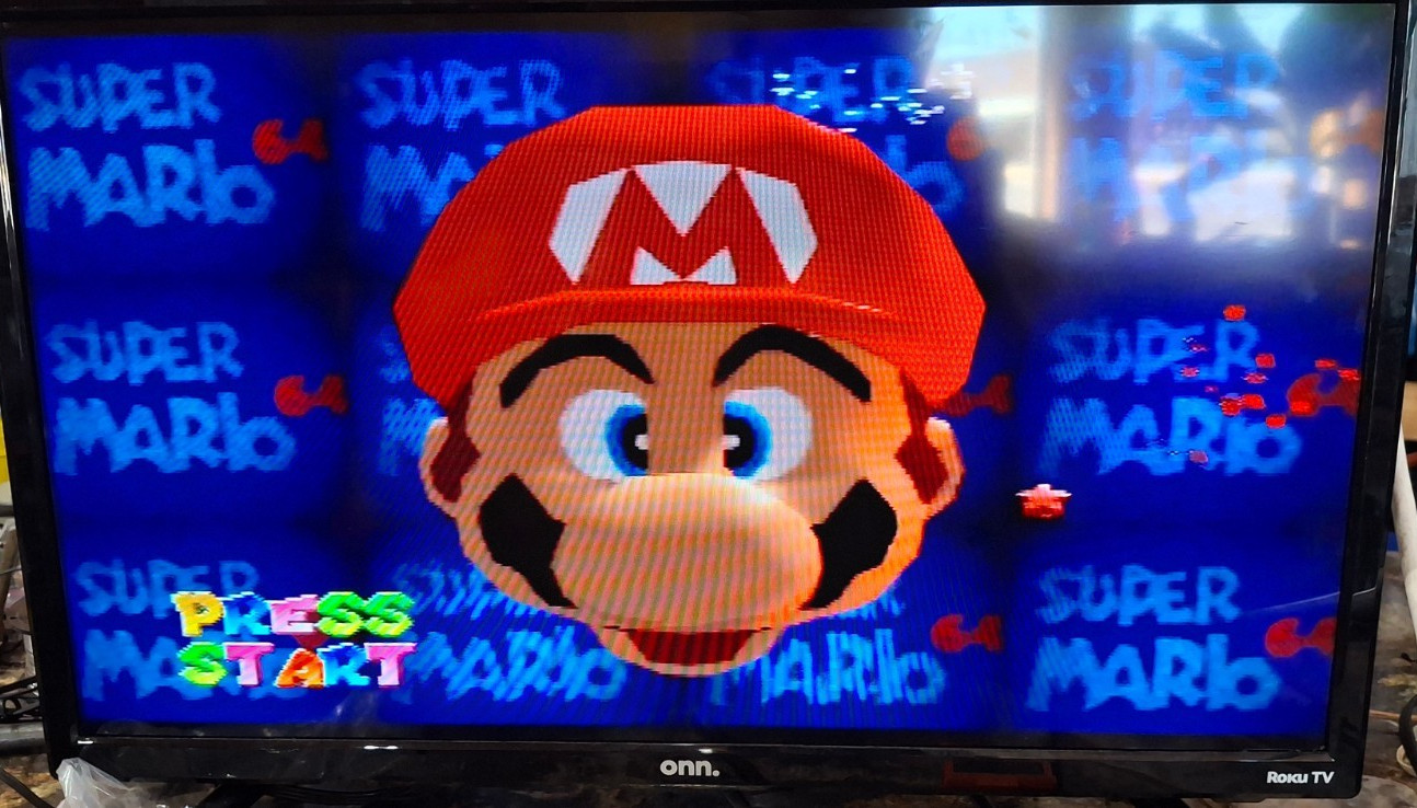 Super Mario 64 (N64, 1996) Authentic Cartridge & Manual TESTED