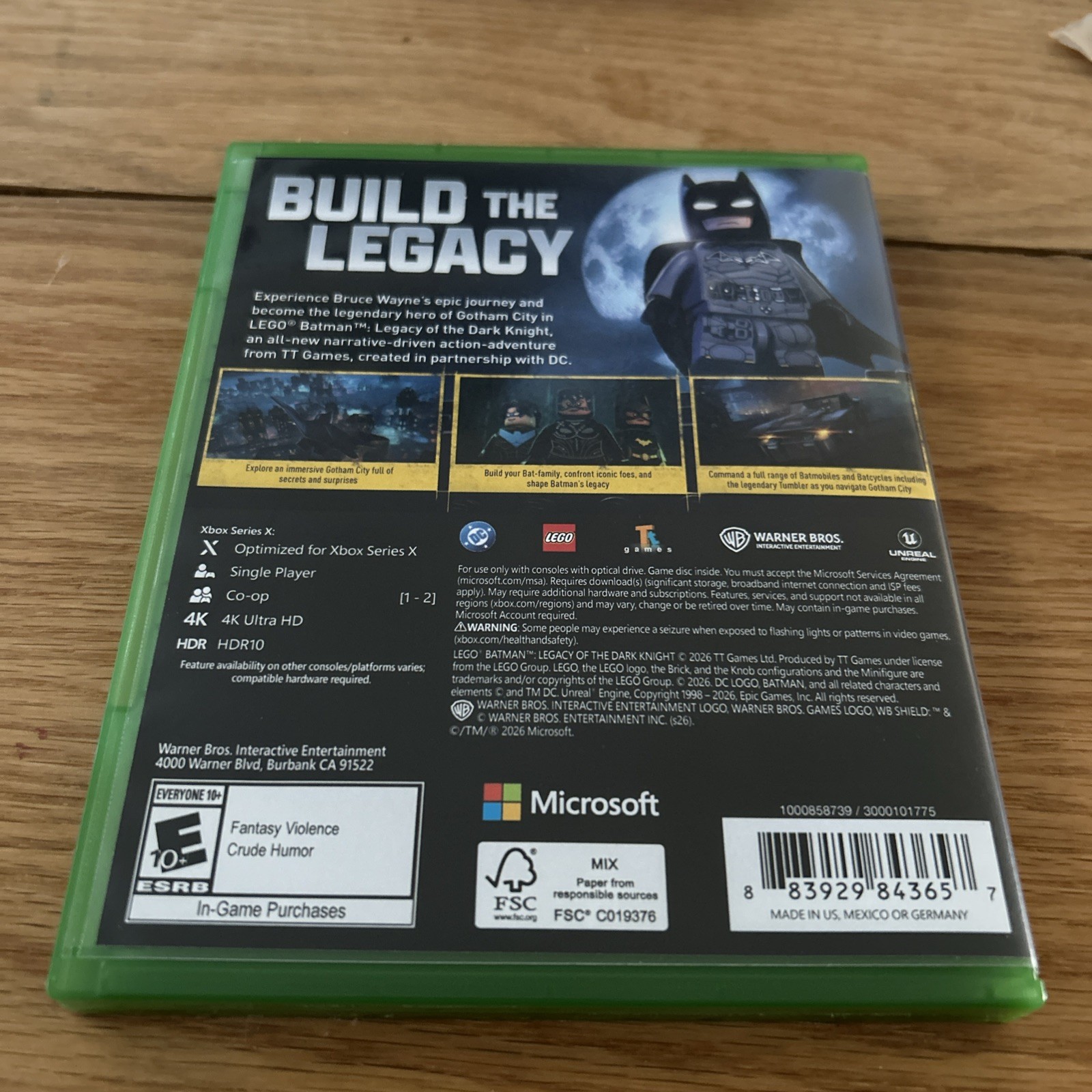 LEGO Batman: Legacy of the Dark Knight – Xbox Series X