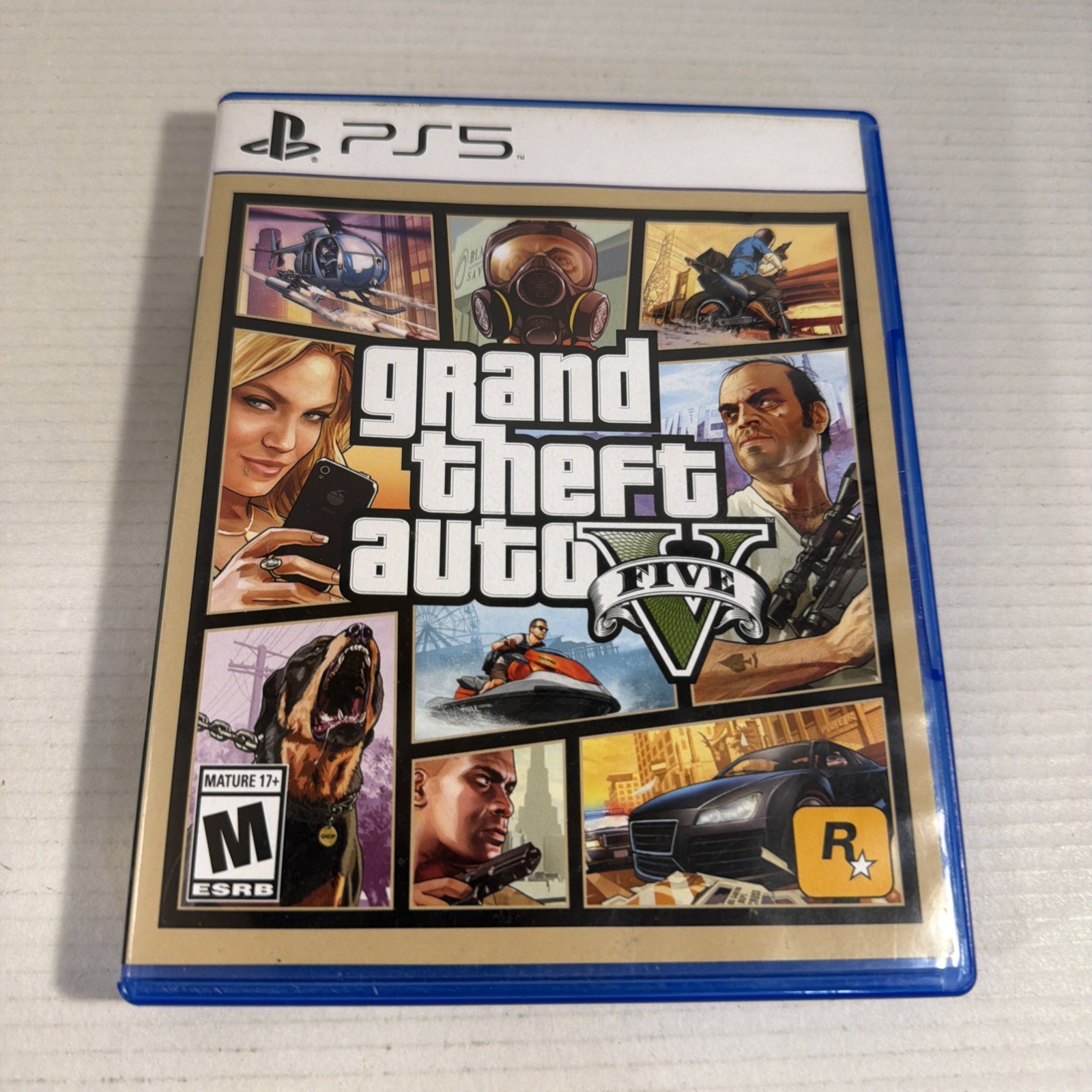 Grand Theft Auto V (Sony PlayStation 5 PS5, 2022)