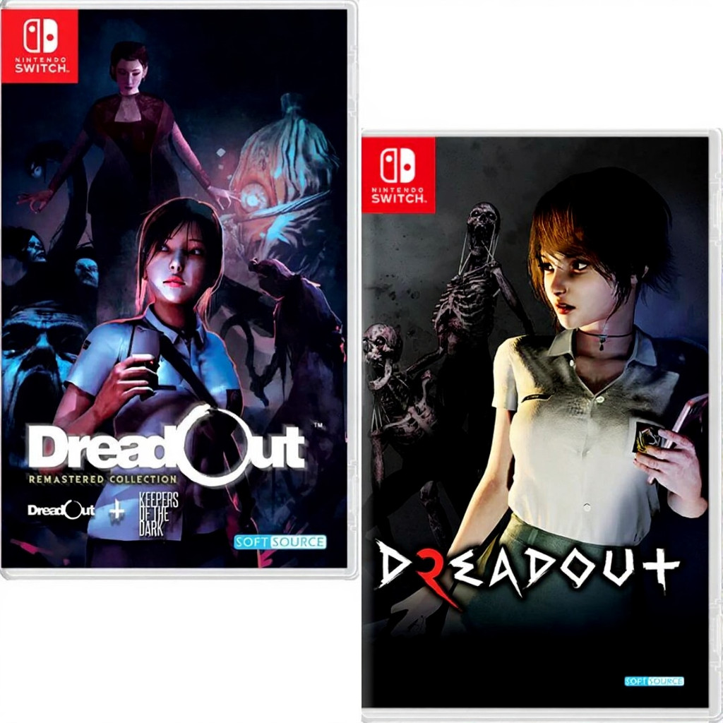DreadOut Remastered Collection + 2 Launch Edition Switch Factory Sealed Bundle