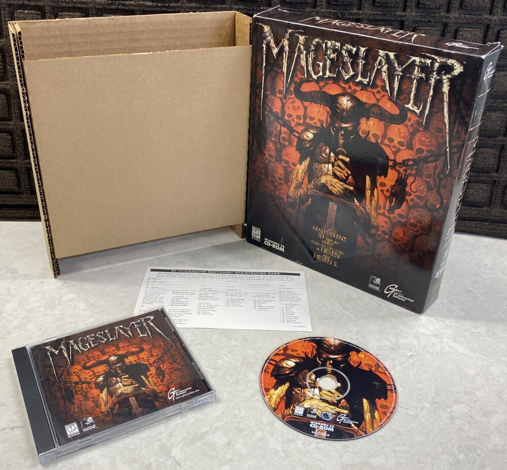 Mageslayer PC Big Box CD-ROM Game 1997 Raven Software GT Interactive VERY GOOD!