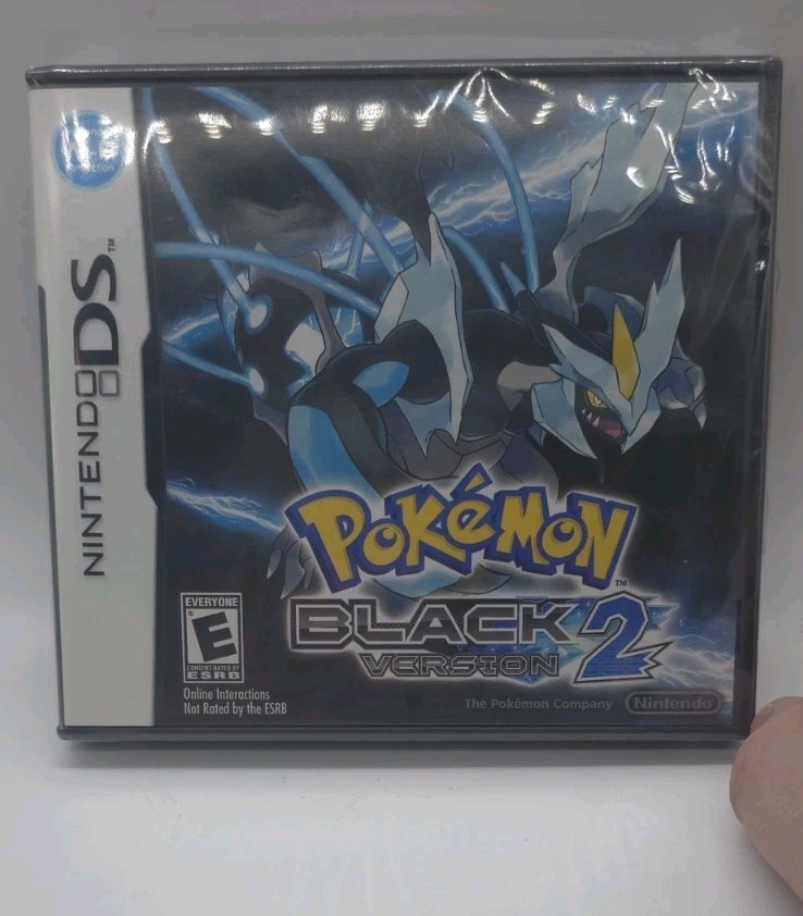 Pokemon: Black Version 2 (Nintendo DS, 2012) Brand New Factory Seal First Print