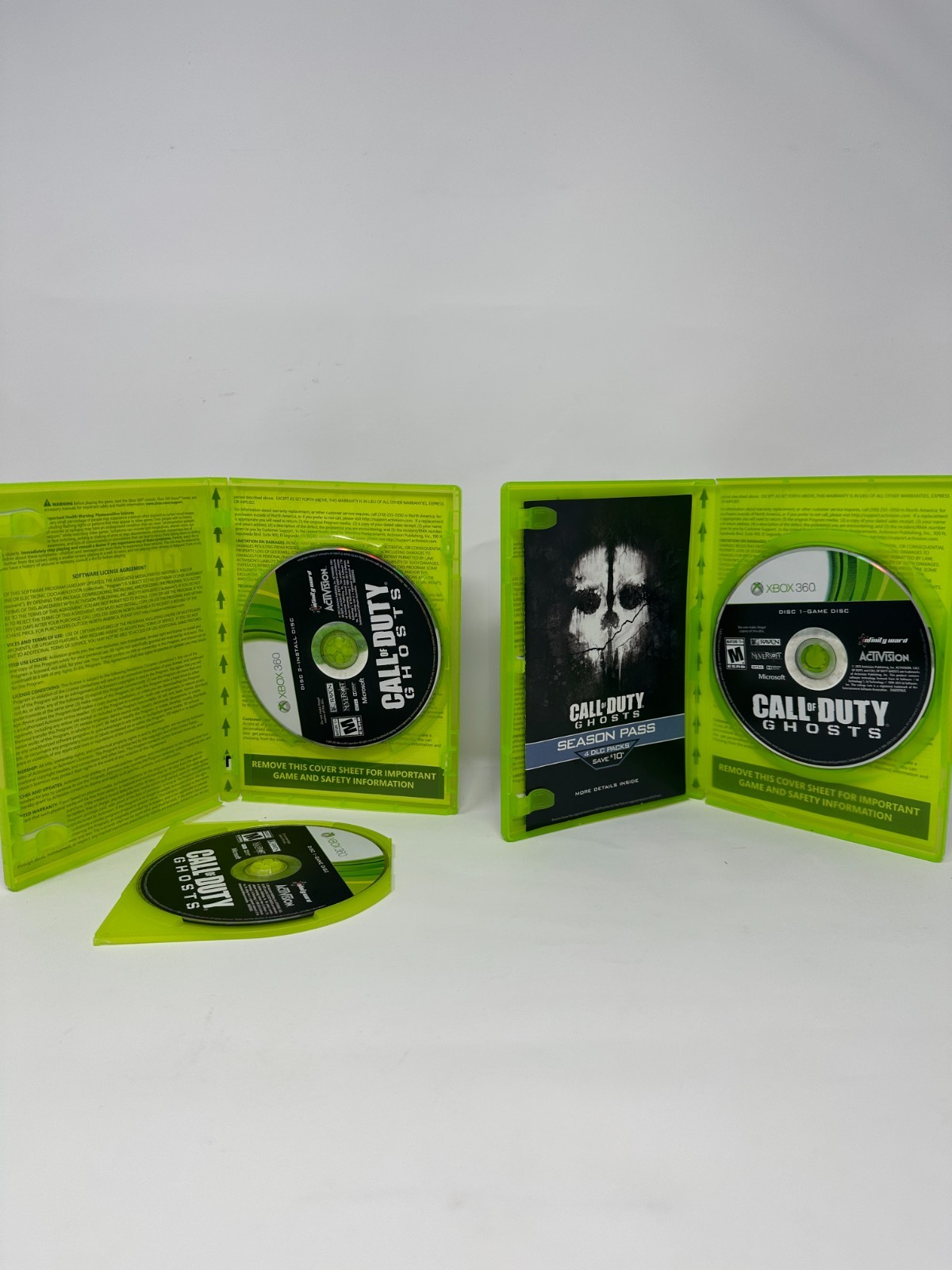 Call of Duty Xbox 360 Game Lot Bundle MW3 Ghosts World At War Advanced Warfare