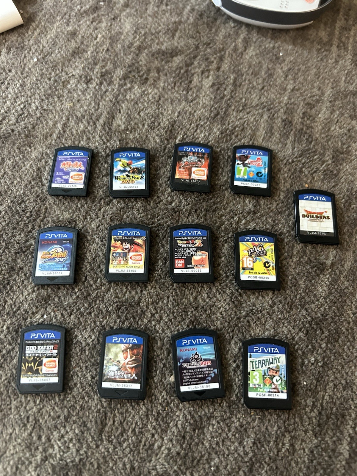 Sony PlayStation Vita PS Vita Game Cartridge/Game Card Lot – Multiple Titles