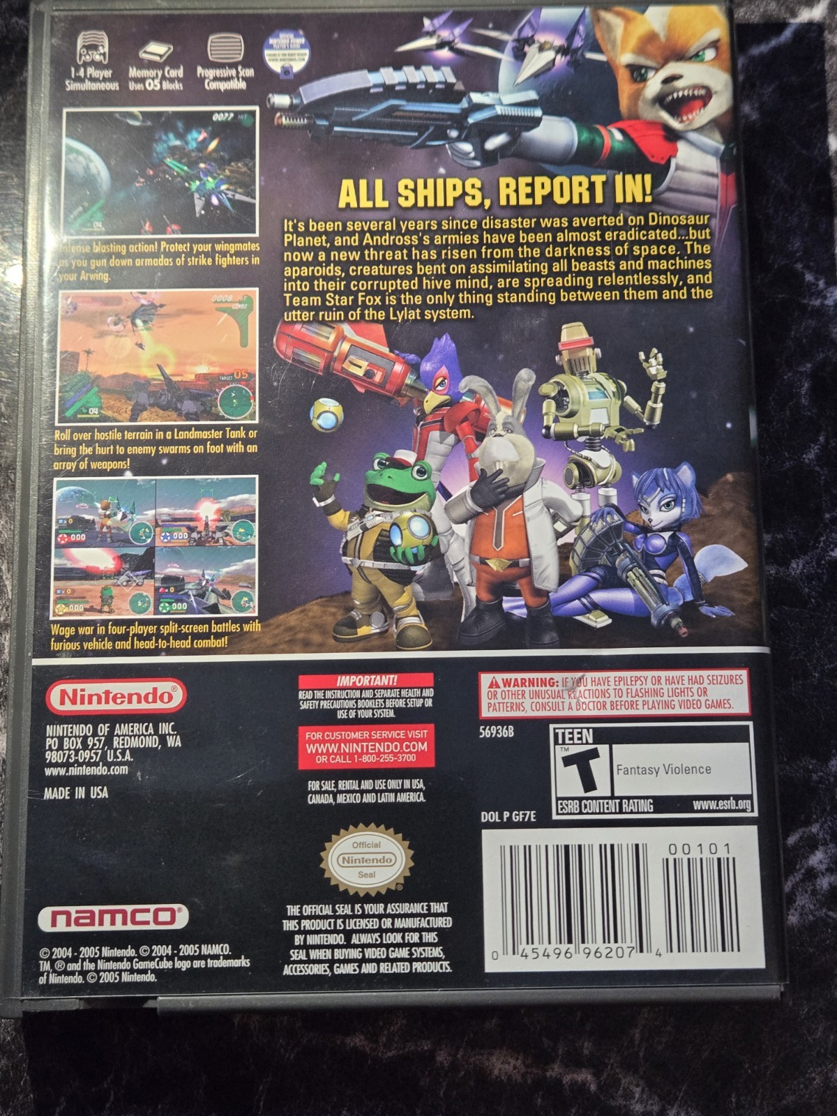 Star Fox: Assault Nintendo GameCube Complete CIB Tested