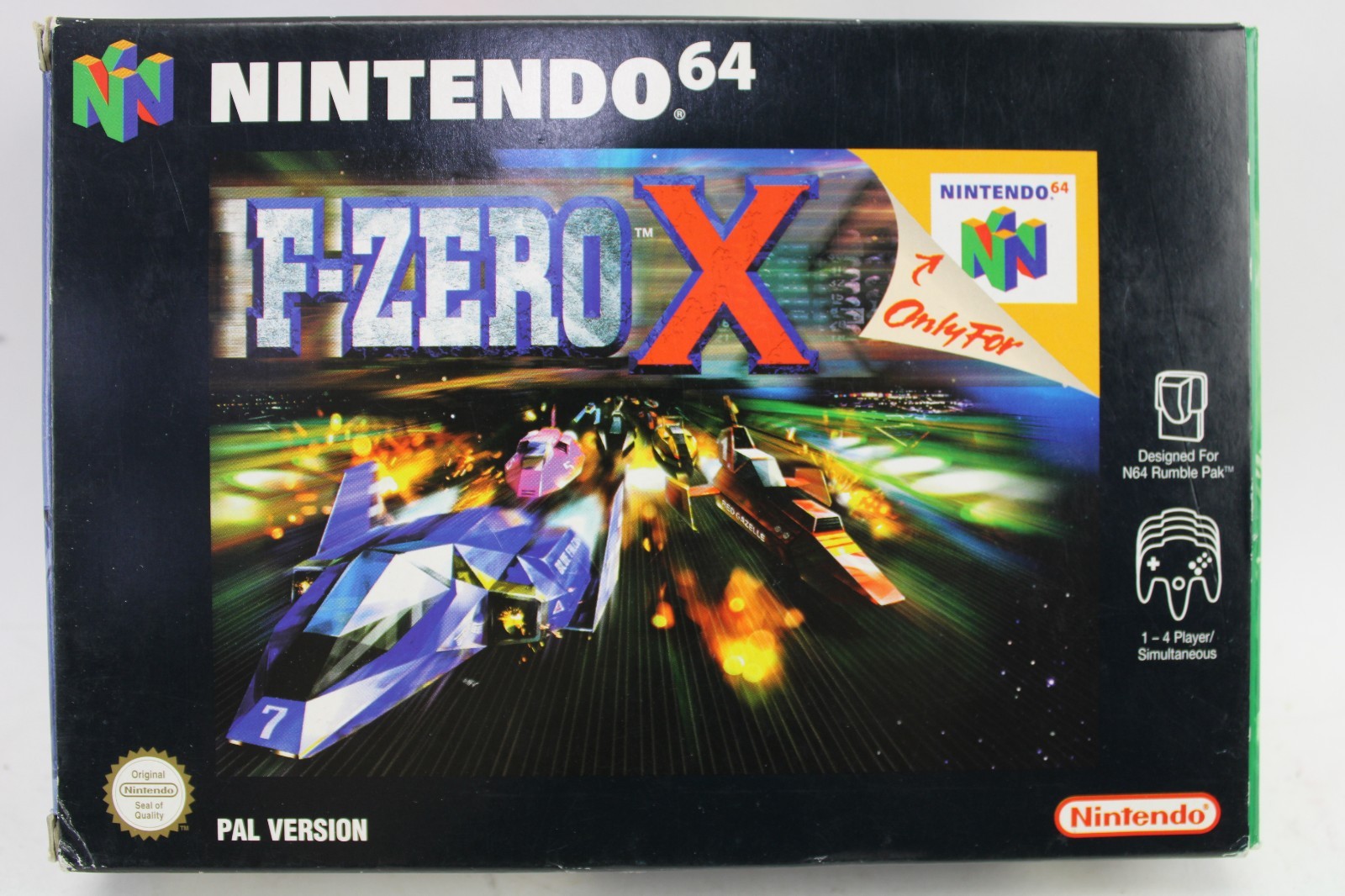F-Zero X Nintendo 64 1998 PAL Version CIB US Seller