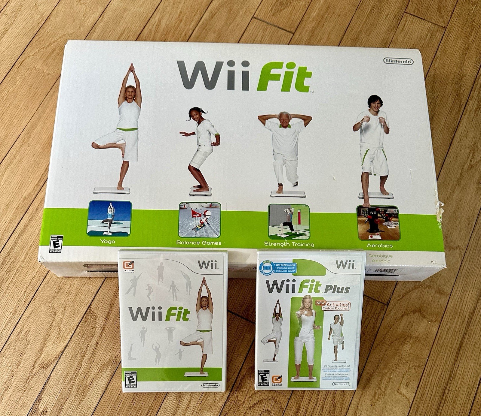 Wii Fit & Balance Board – Nintendo Wii-BRAND NEW with Wii Fit and Plus Games