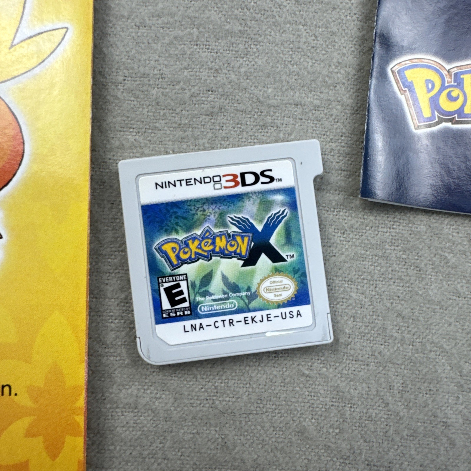 Pokemon X Nintendo 3DS Complete CIB Tested Working Authentic USA Version