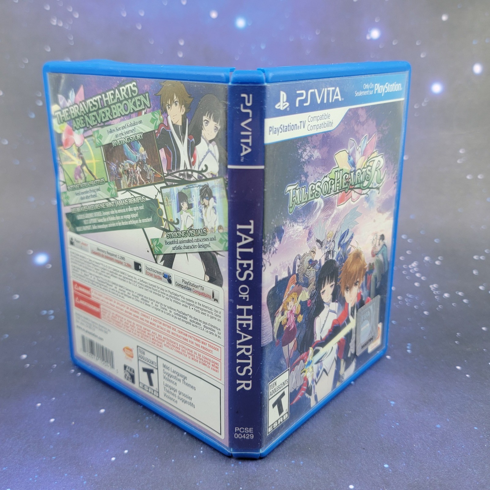 Tales of Hearts R Sony PlayStation Vita PS Vita Game Bandai Namco PCSE-00429