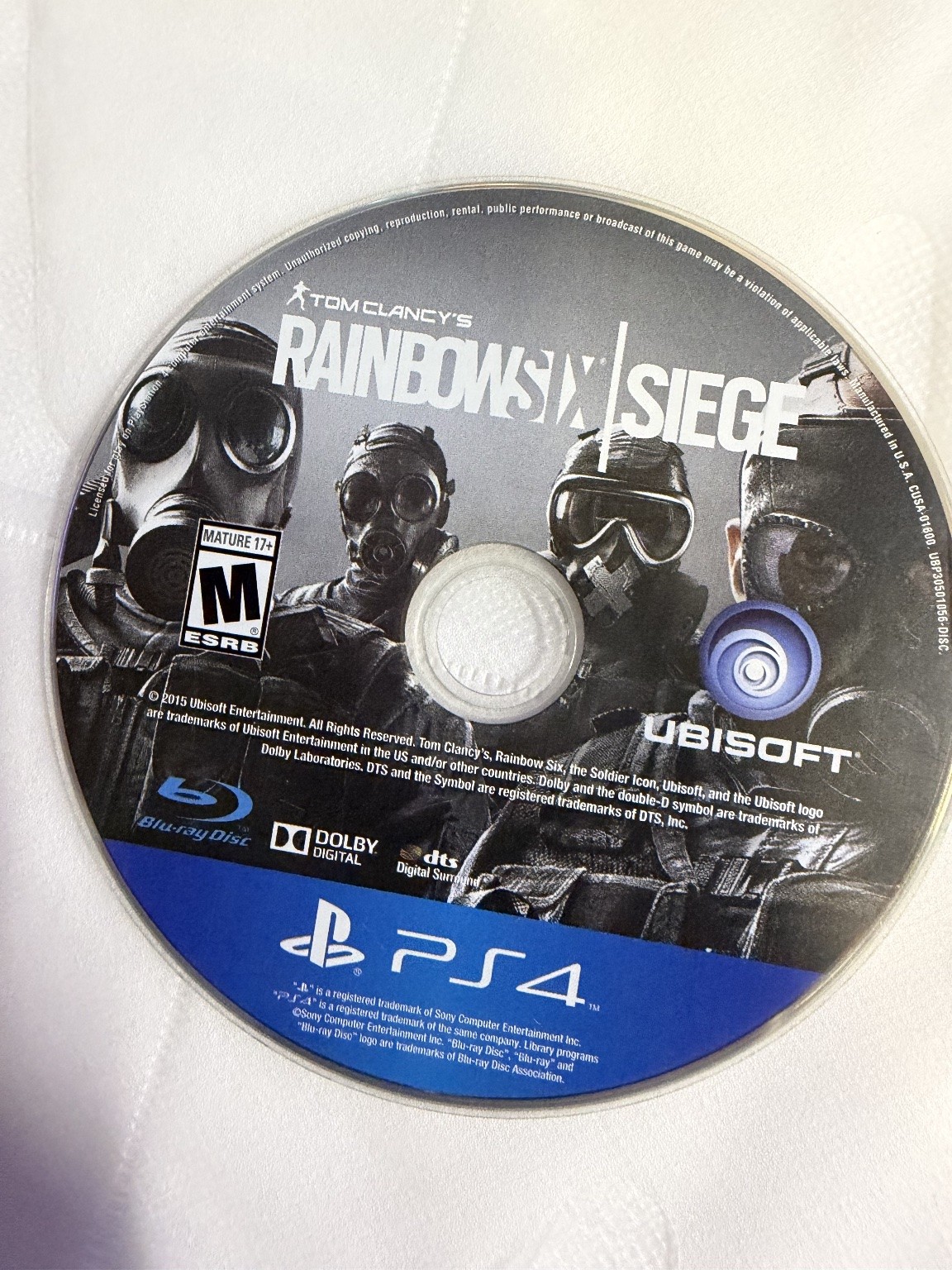 Tom Clancy’s Rainbow Six Siege PS4 Video Game Tactical FPS Multiplayer
