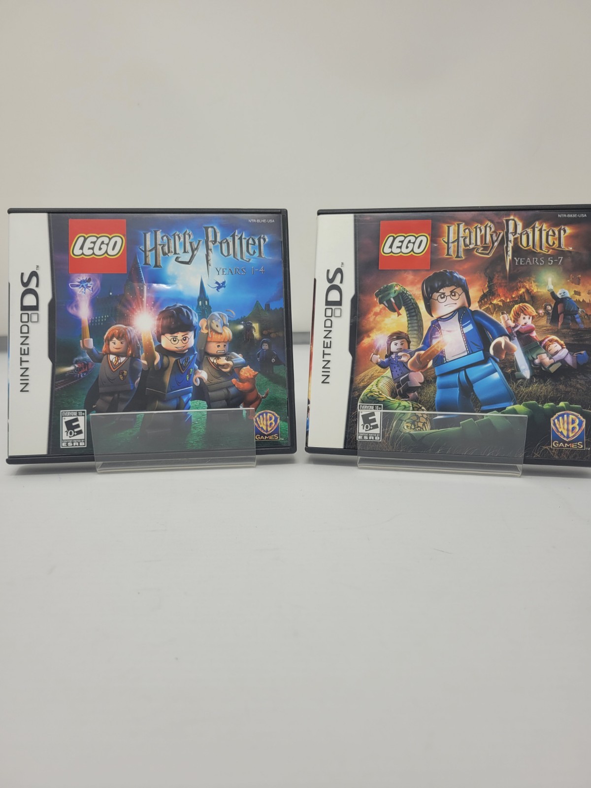 Nintendo Ds LEGO Harry Potter Game for Years 1-4 and 5-7 Complete Set