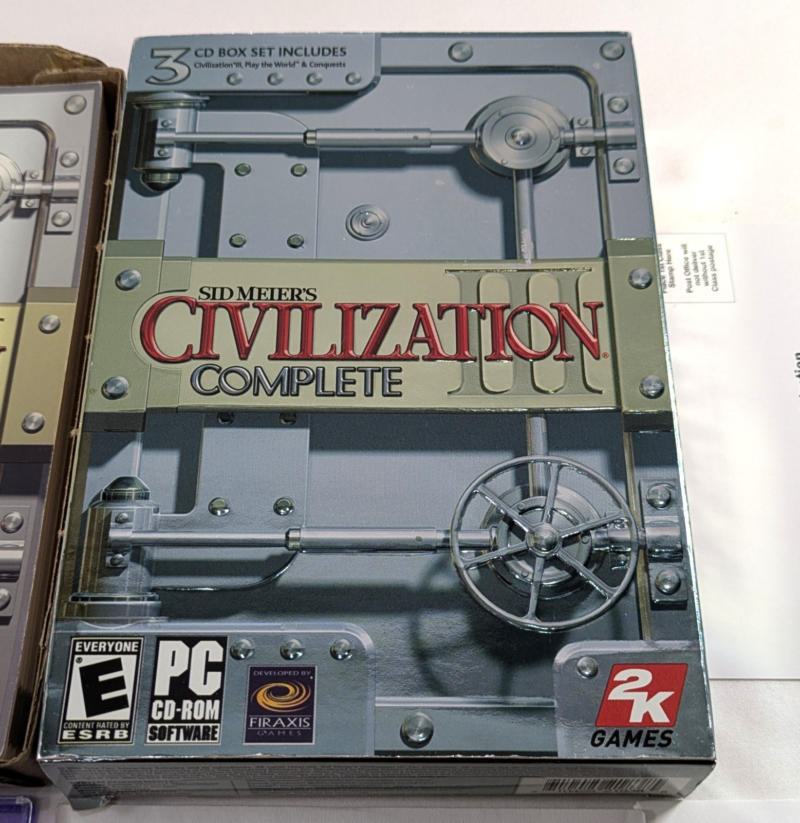 Civilization III Complete NOT Tested Small Box Edition see description