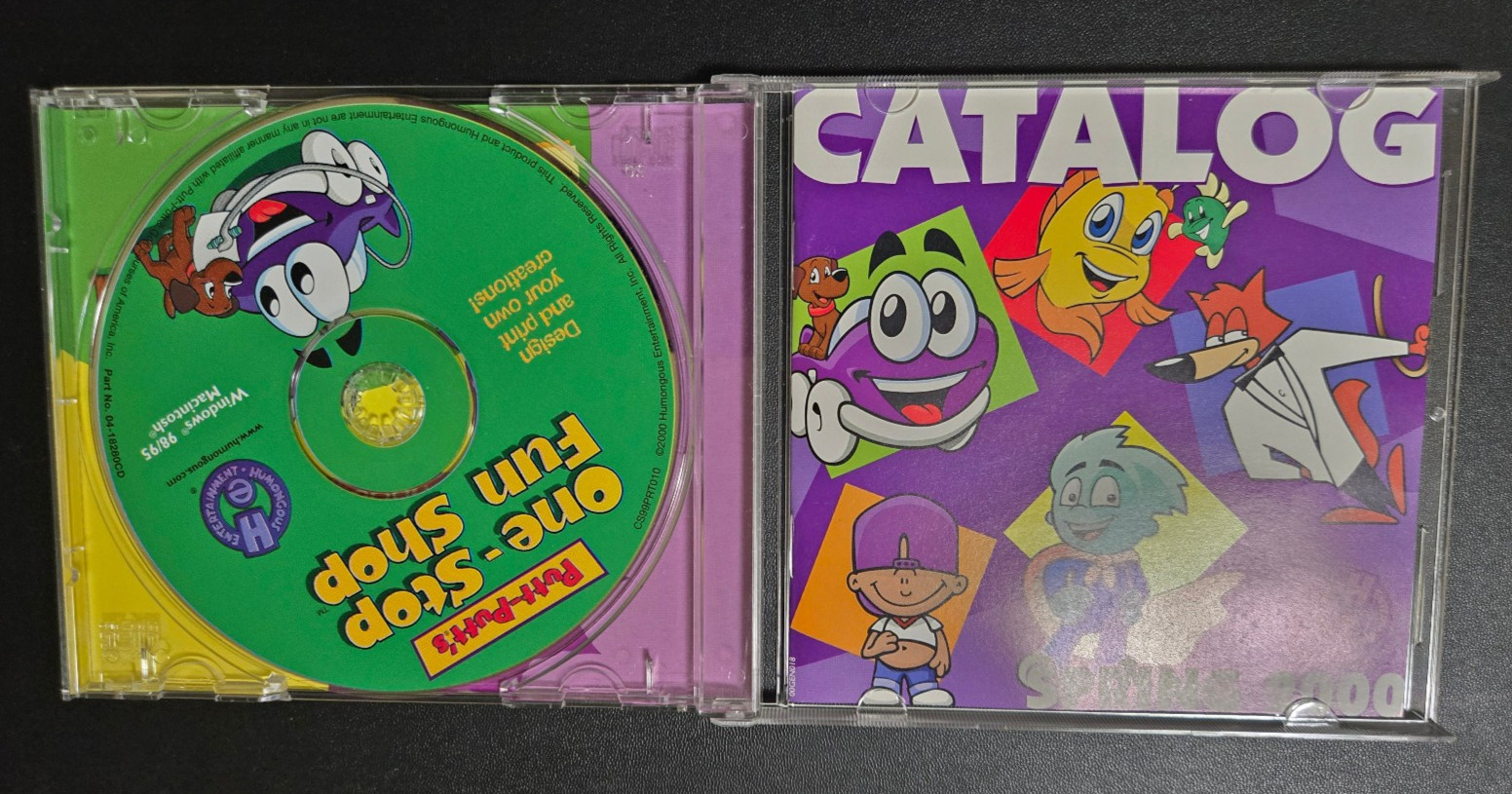 Putt-Putt’s One Stop Fun Shop – PC MAC CD-ROM – CIB