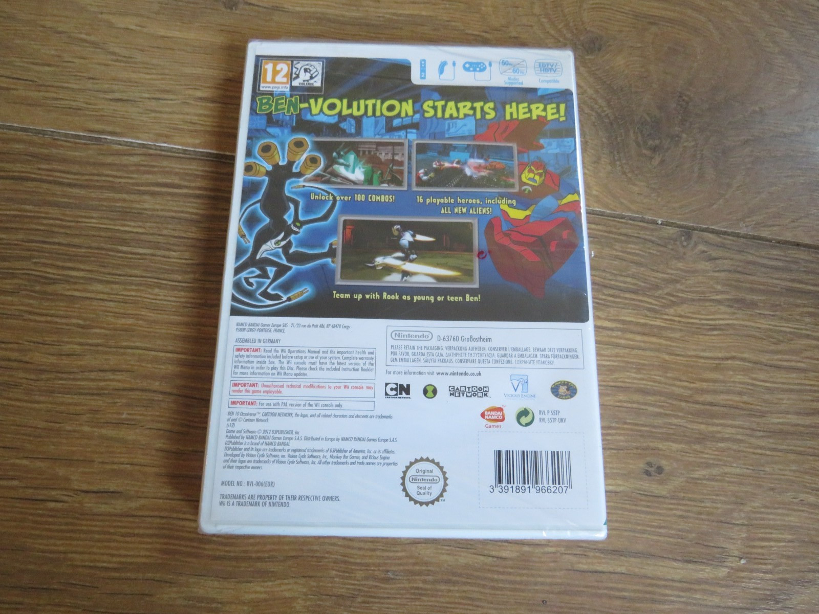 Ben 10 Omniverse (Nintendo Wii), new sealed uk tracked delivery