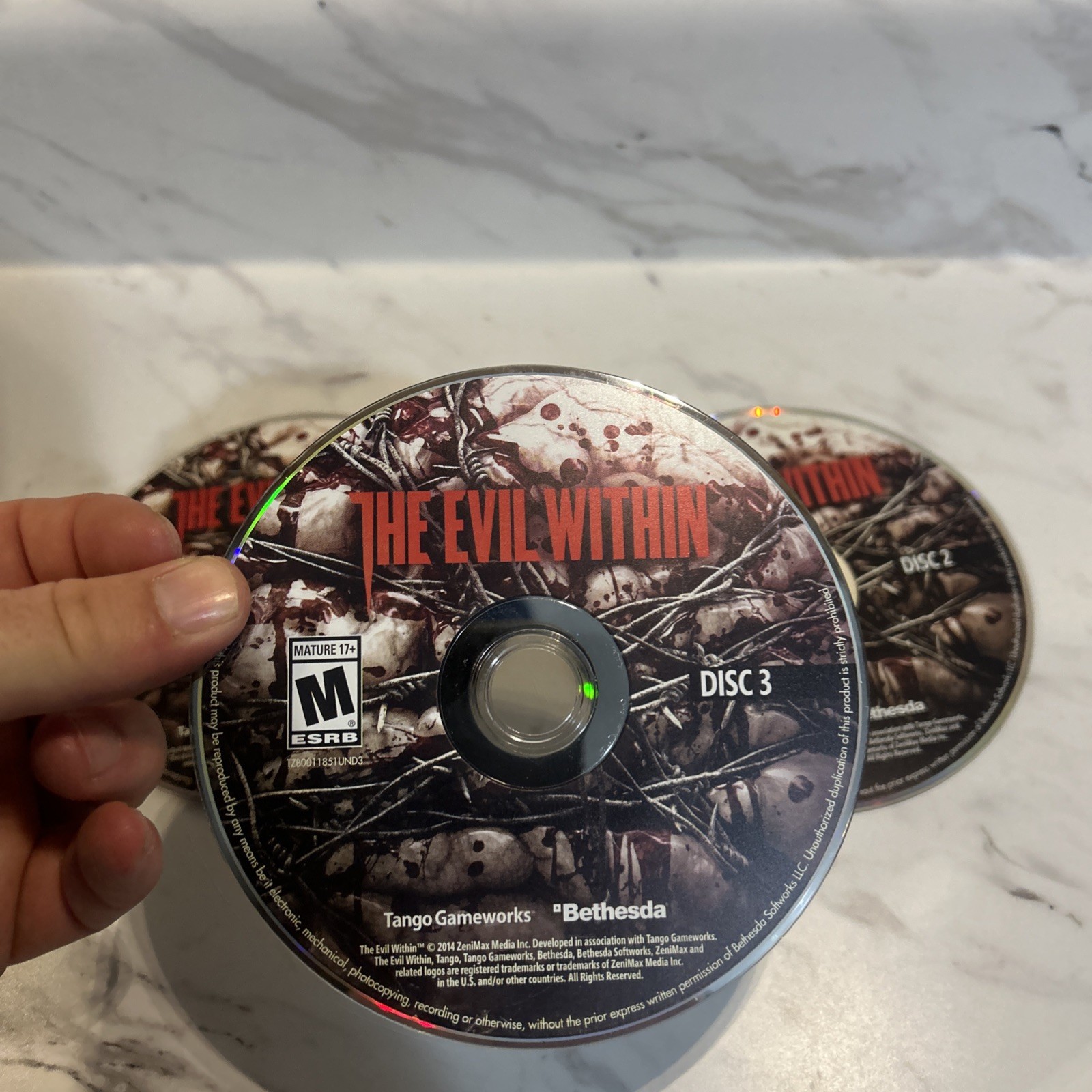 The Evil Within PC DVD ROM Video Game – Great Condition Complete Horror