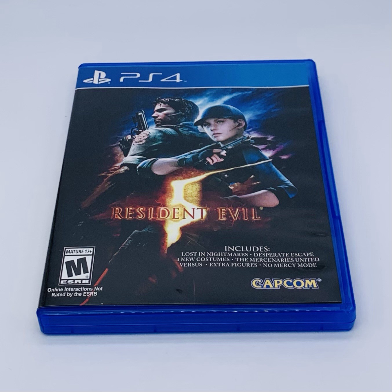 Resident Evil 5 Sony PlayStation 4 PS4, 2016 Capcom – No Manual Tested