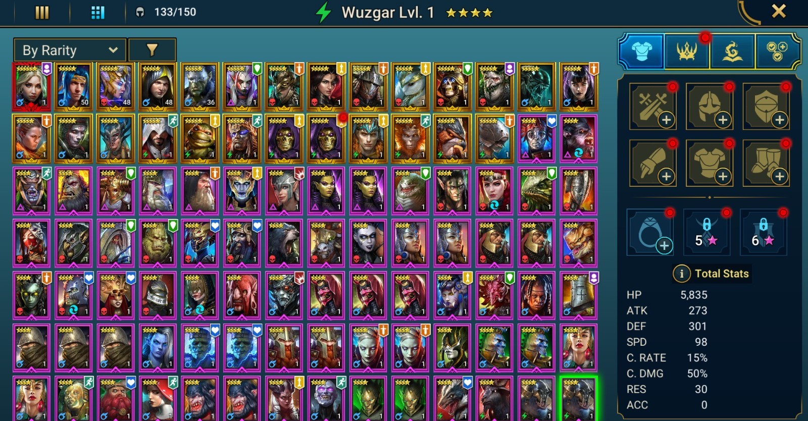 Raid Shadow Legends | Starter Mythical – Joan : 92k energy / 25 Legendary