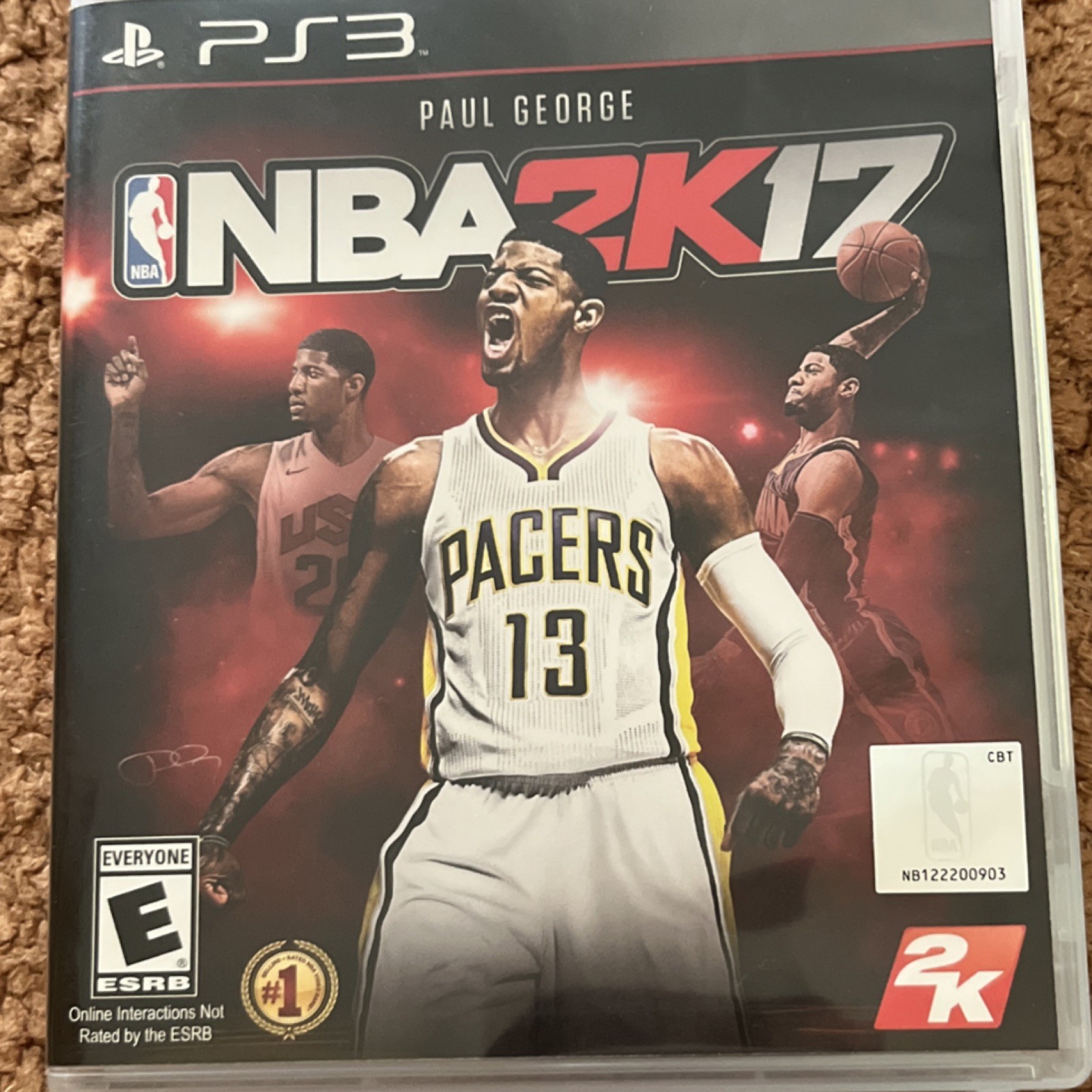 NBA 2K17 Sony PlayStation 3 2016 Multiplayer Manual Included Online Playability