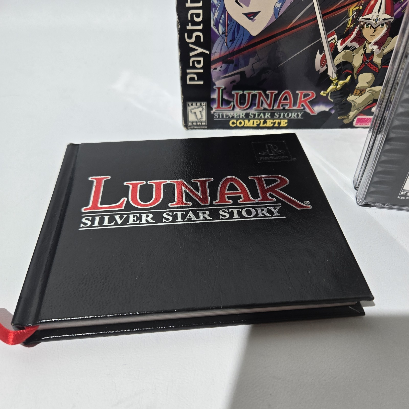 Lunar: Silver Star Story Complete (PlayStation 1, PS1) w/ Map Manual 3 Discs