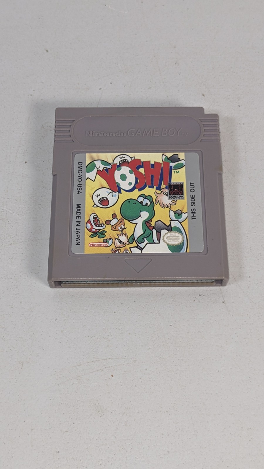 Yoshi (Nintendo Game Boy, 1992) Authentic Tested Working