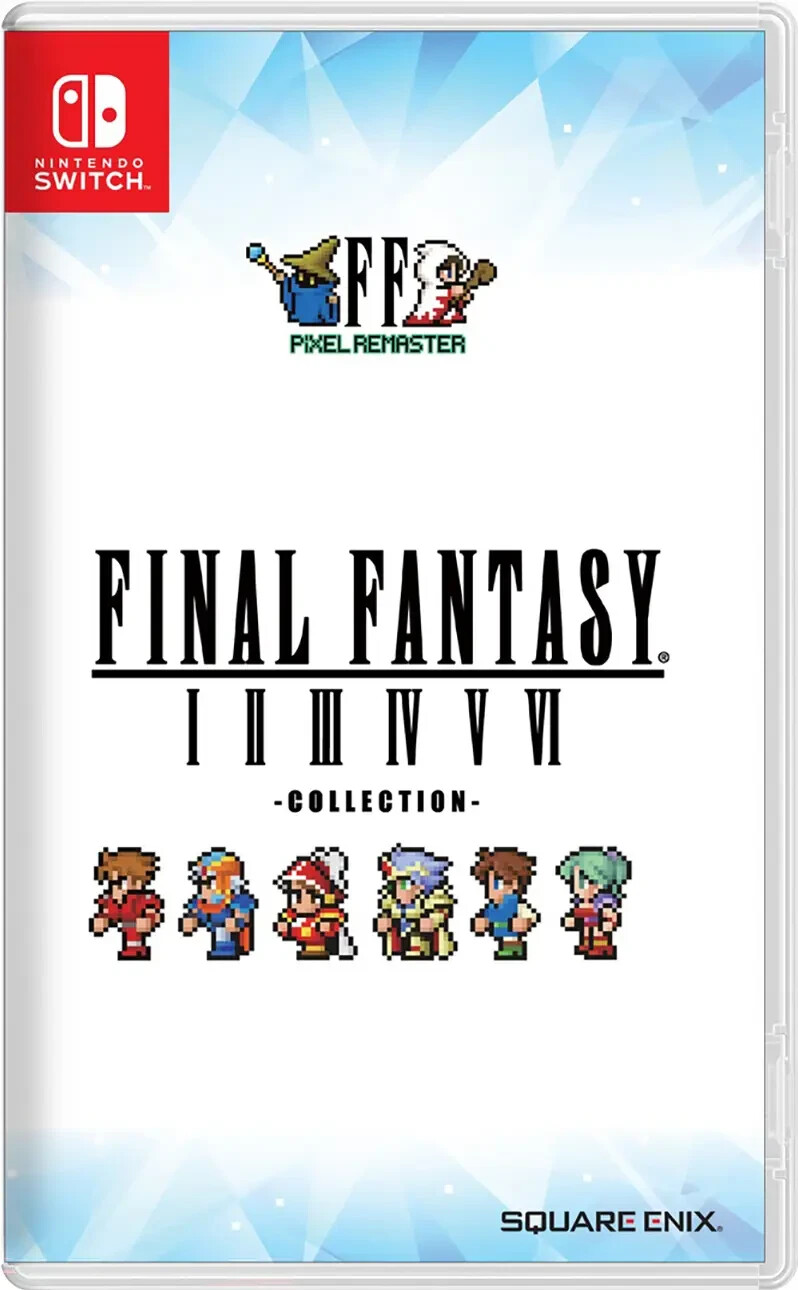 Final Fantasy I-VI Pixel Remaster Collection Switch Brand New Game (2021)