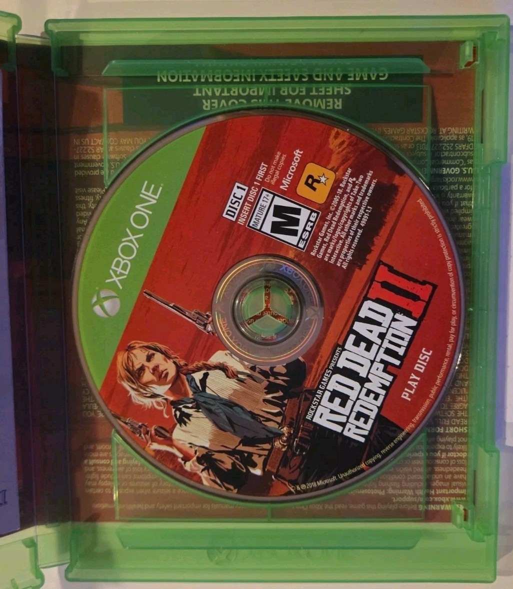 Red Dead Redemption 2 (2 Disc) Microsoft Xbox One Rockstar Action Western Noir