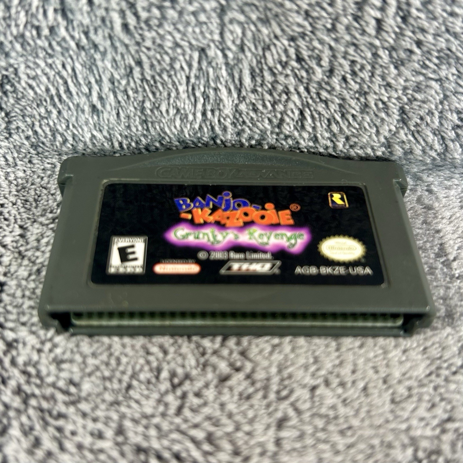 Banjo Kazooie Gruntys Revenge Nintendo Game Boy Advance GBA Tested OEM (2003)