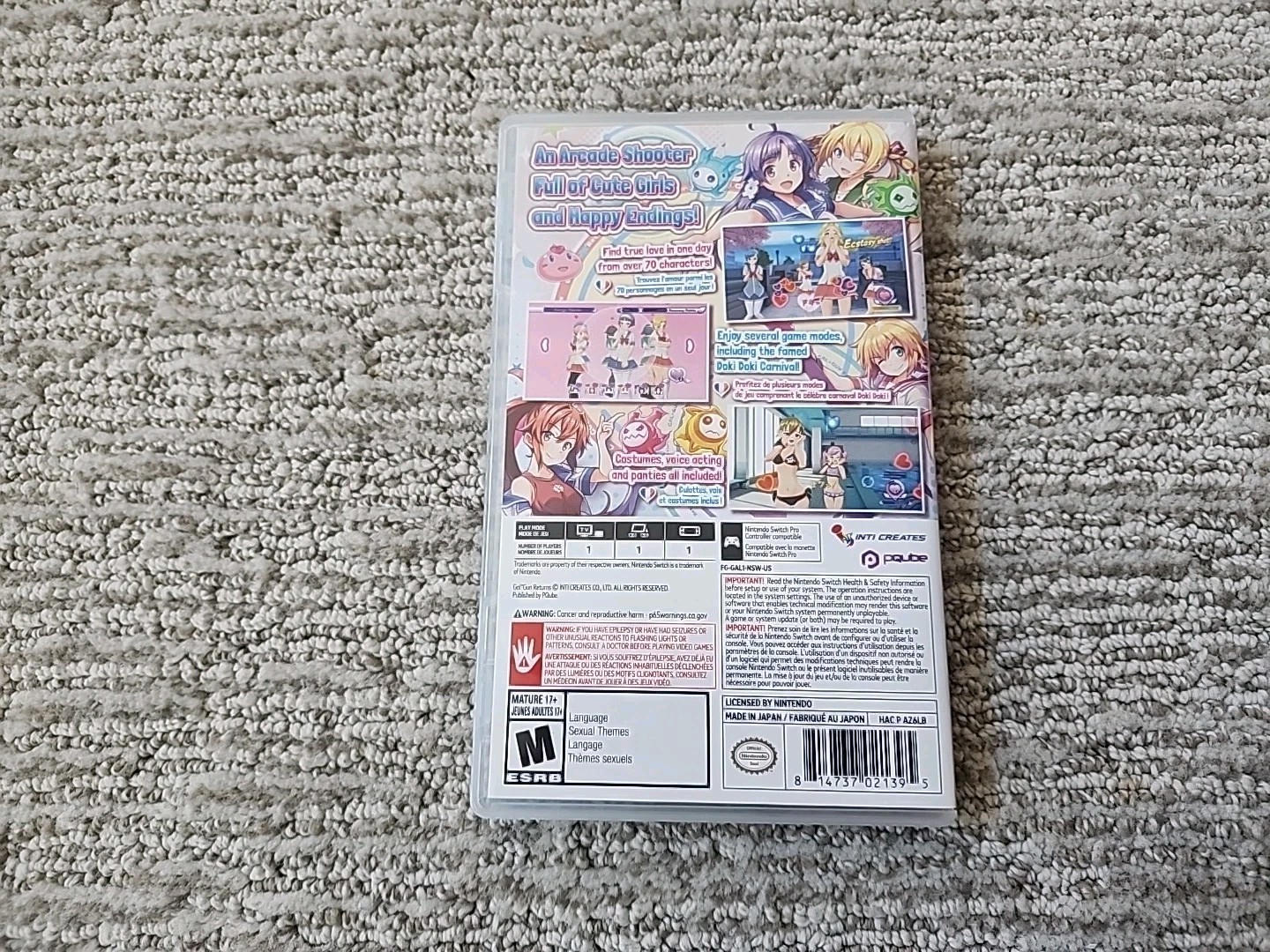 Gal Gun Returns 10th Anniversary Birthday Suit Collector’s Edition NEW SEALED