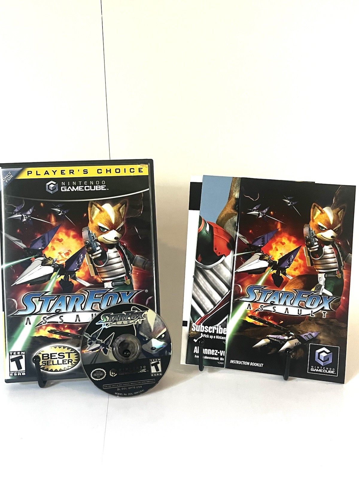 Star Fox: Assault (GameCube) – Complete In Box, Tested/Works – Mint Disc