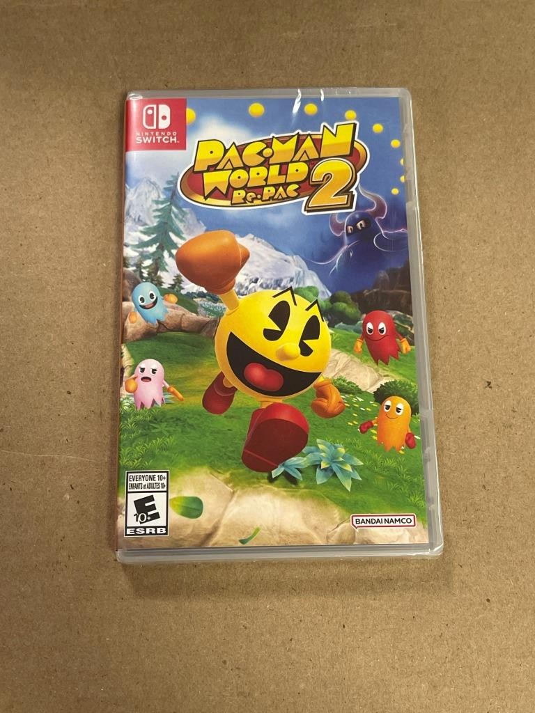 PAC-MAN WORLD 2 RE-PAC (NINTENDO SWITCH) BRAND NEW SEALED.