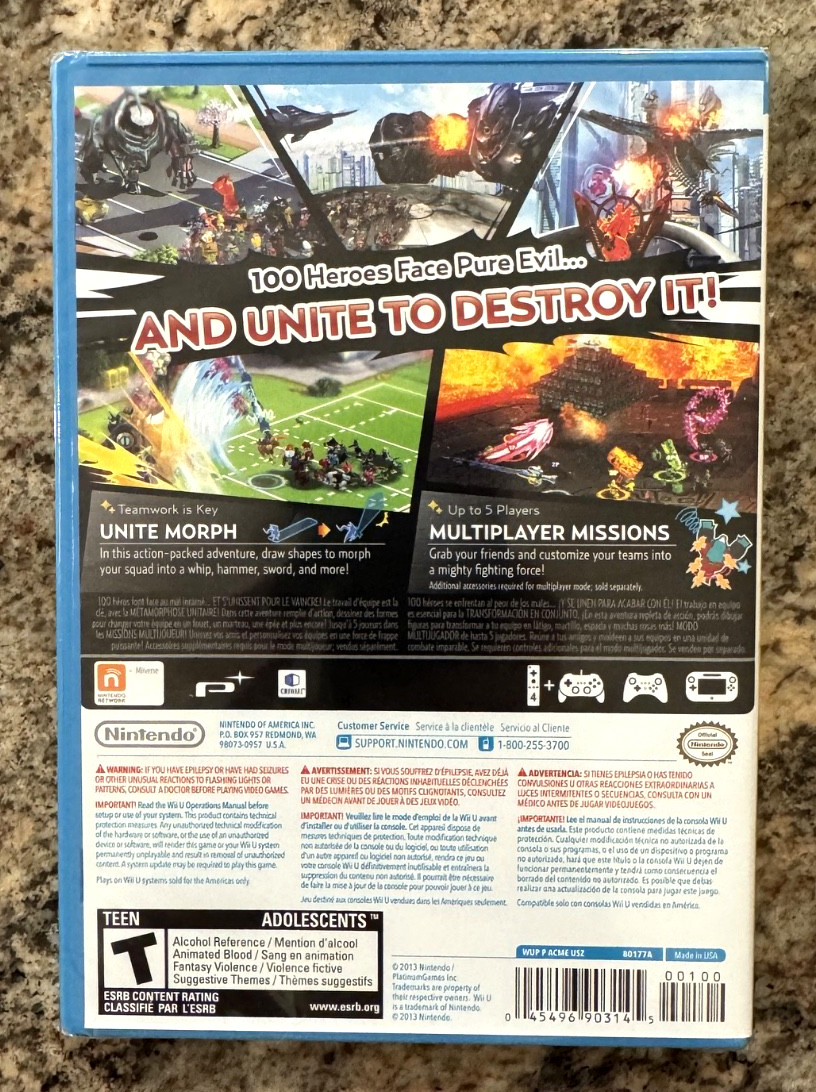 The Wonderful 101 – Nintendo Wii U