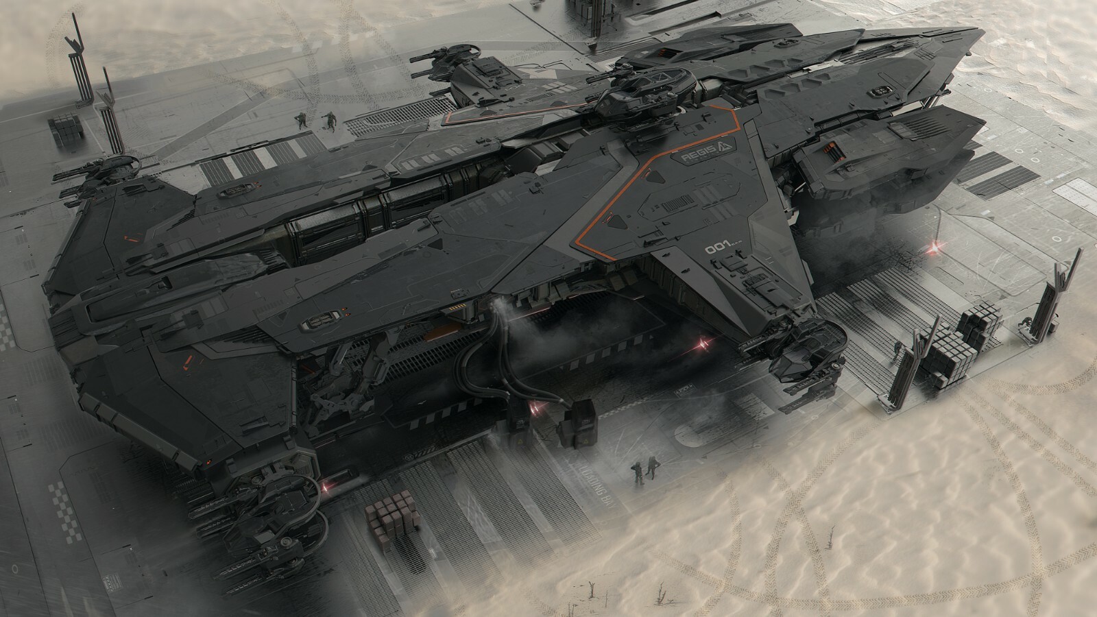 Star Citizen – AEGIS Hammerhead – LTI (Lifetime insurance) – Original Concept