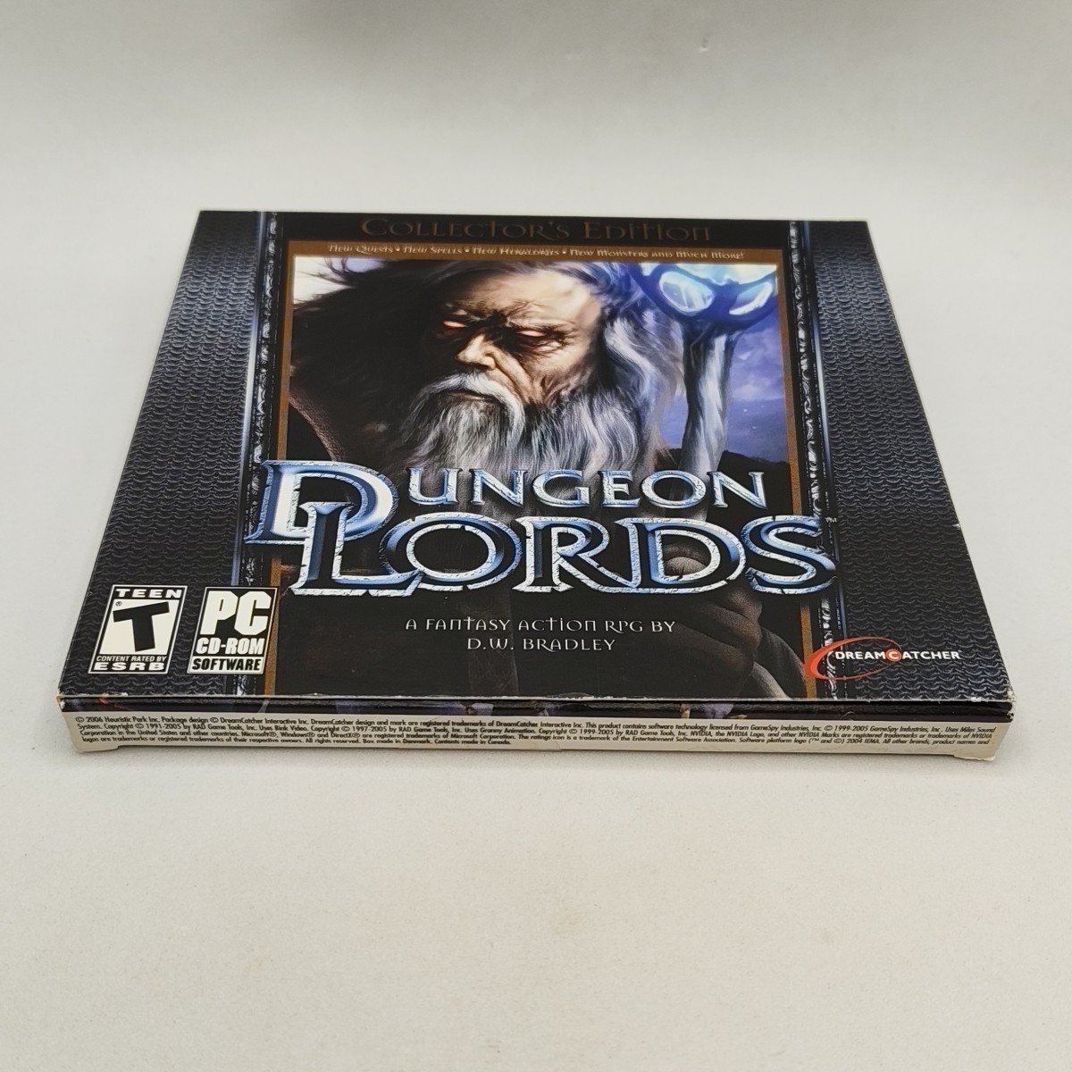 Dungeon Lords Collectors Edition Windows PC CD-Rom Video Games Fantasy 3 Disc