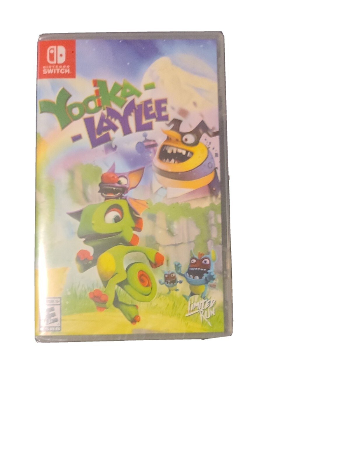 Yooka-Laylee Nintendo Switch USA Version Limited Run #013 Factory Sealed