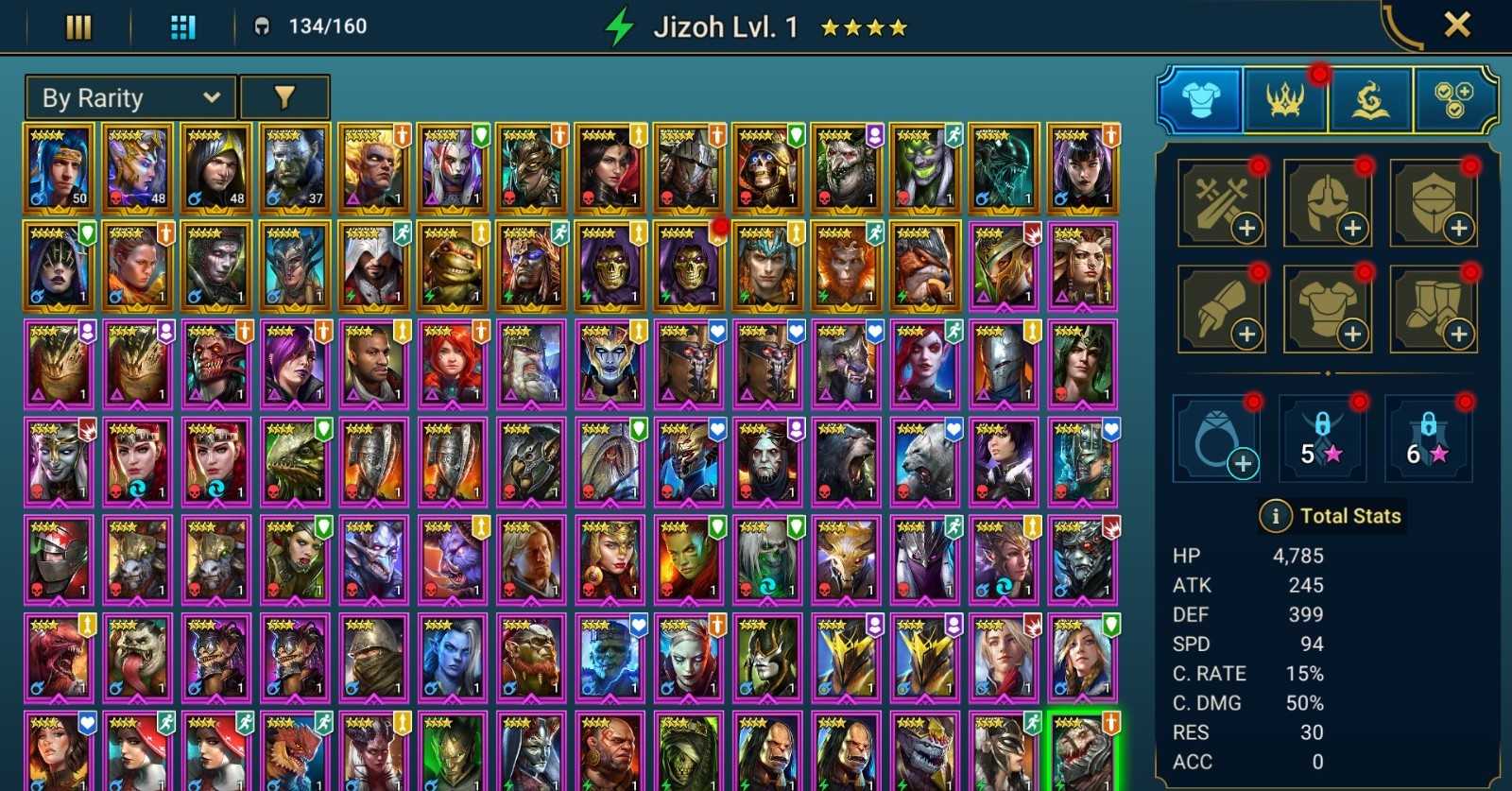Raid Shadow Legends | Starter acc with Solanar : 97k energy / 26 Legendary hero