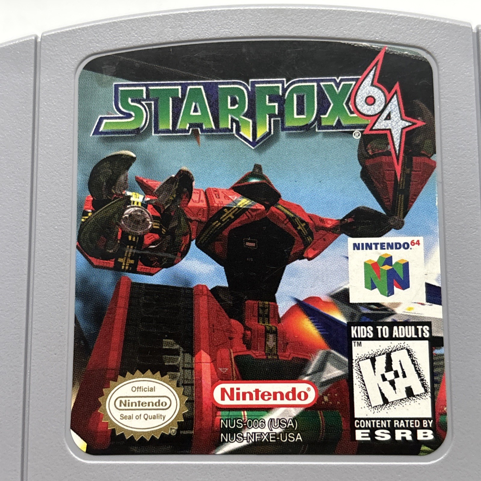 Star Fox Nintendo 64 N64 Authentic Cleaned Tested Super Fun Retro Kids Game