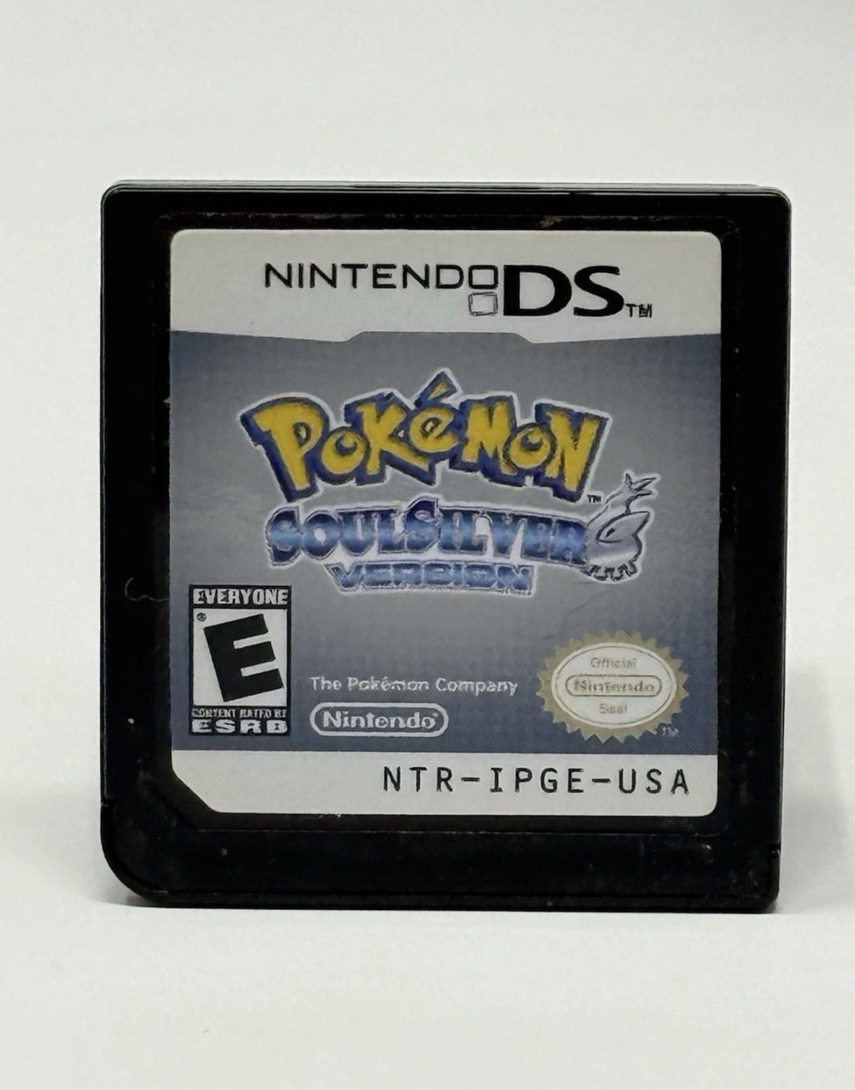 Pokemon SoulSilver Version Nintendo DS Authentic Game Cartridge Tested & Works