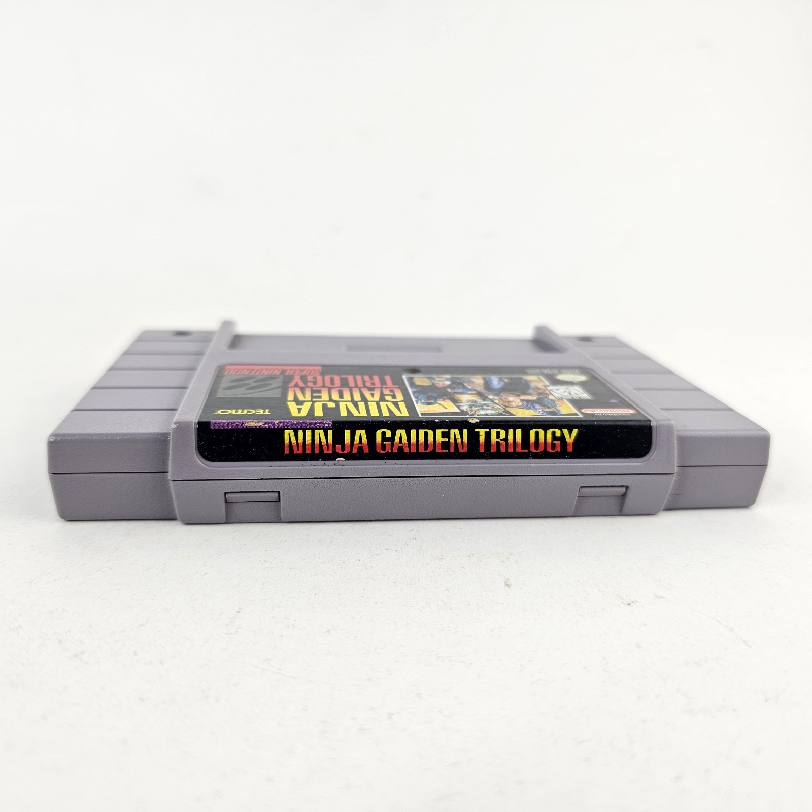 Ninja Gaiden Trilogy Super Nintendo Game SNES Authentic Excellent Condition