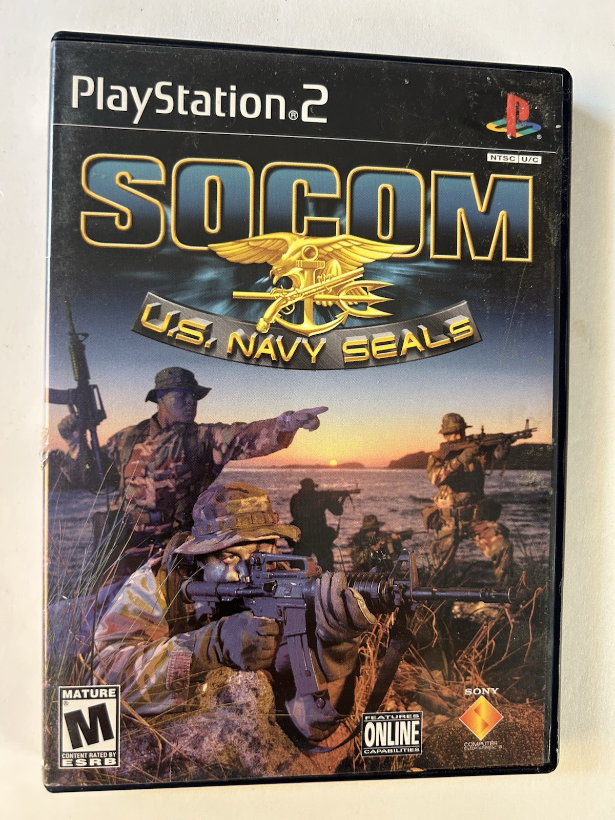 Socom US Navy Seals Sony PlayStation 2 PS2 2002 Tested