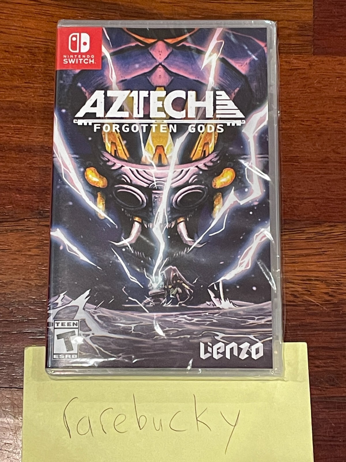 Aztech Forgotten Gods (Nintendo Switch) NEW SEALED Y-FOLD MINT, RARE LIMITED RUN