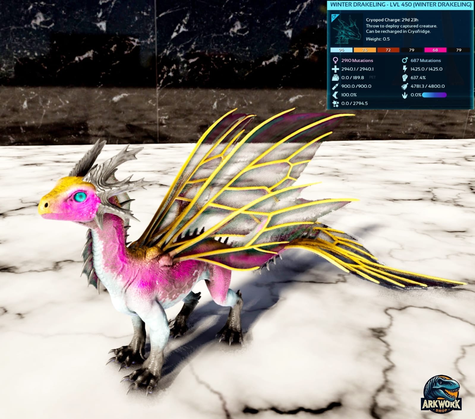 🦖ARK Survival Ascended Drakeling TOP Dragon Hoard Key PVE PS5/XBOX/PC
