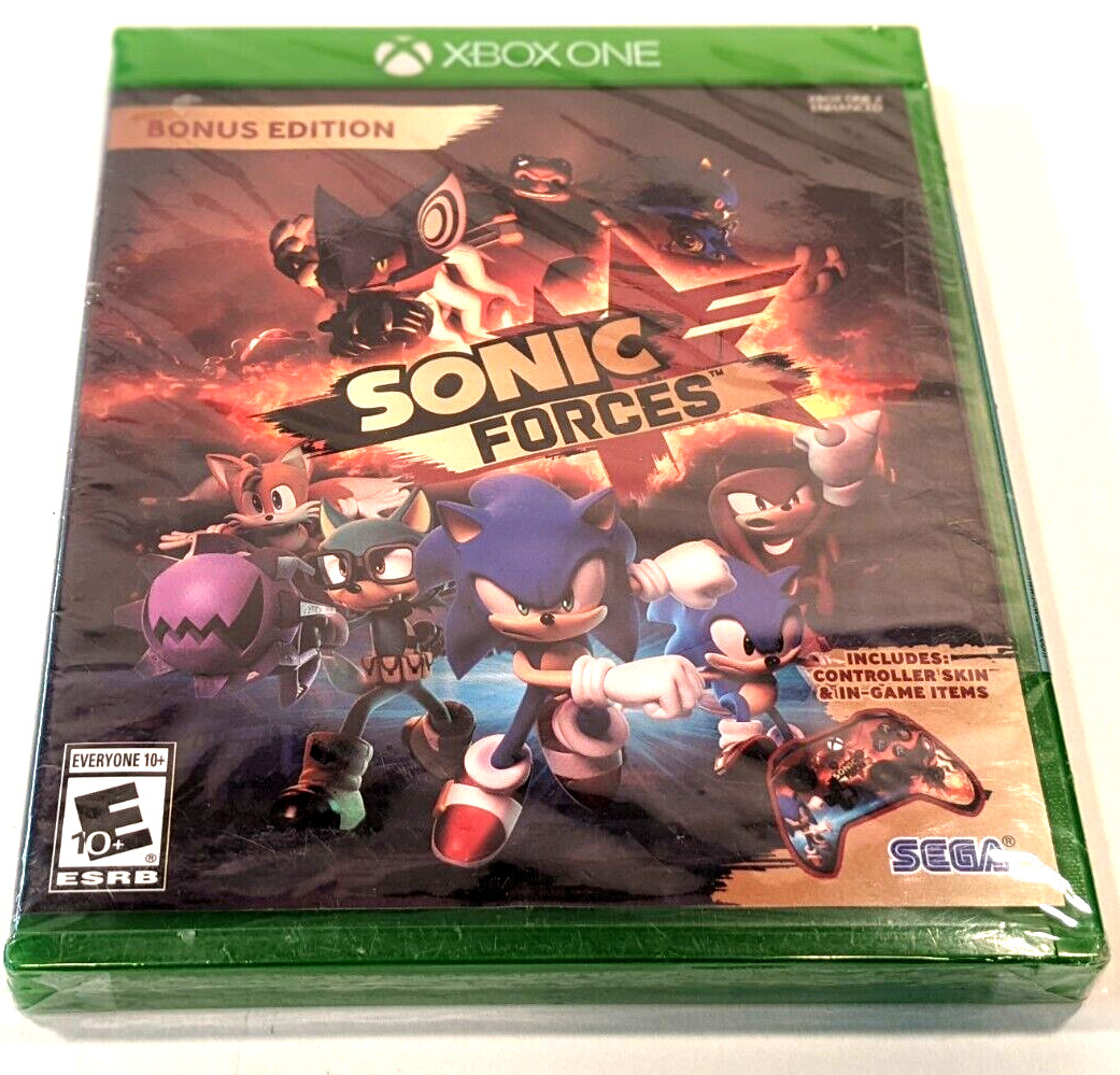 Sonic Forces Bonus Edition Xbox One BRAND NEW SEALED