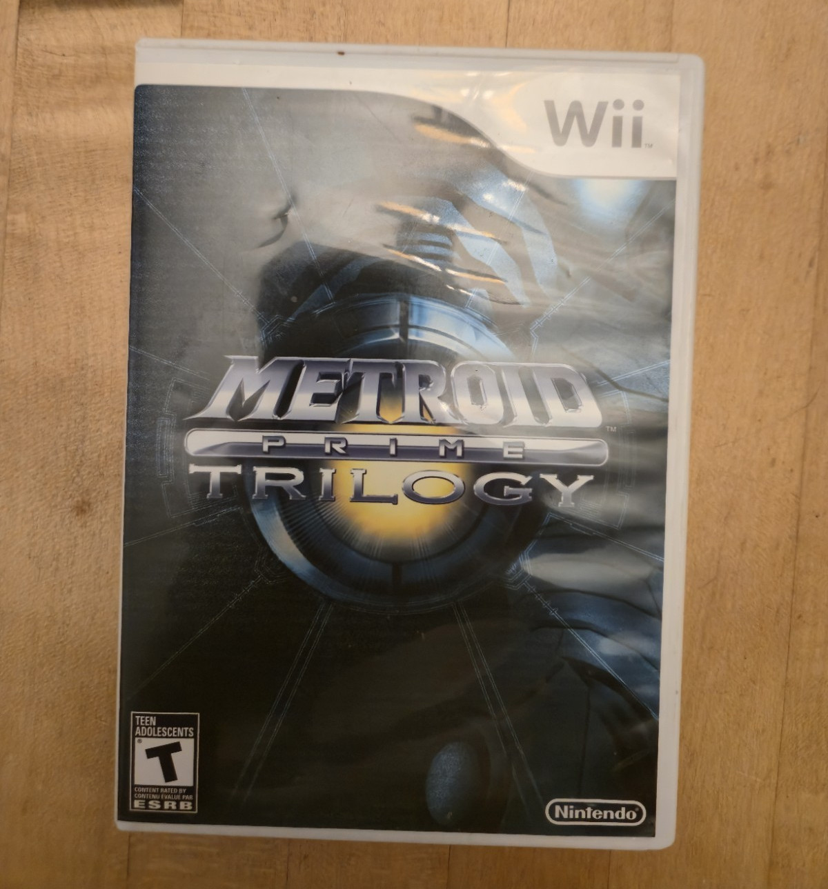 Metroid Prime Trilogy Nintendo Wii Manual Included 2009 T Teen NTSC-U/C