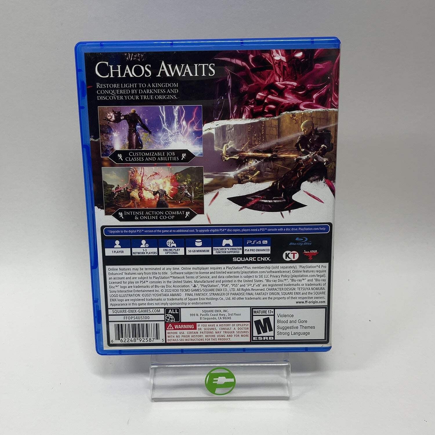 Stranger of Paradise Final Fantasy Origin (Sony PlayStation 4 PS4, 2022)