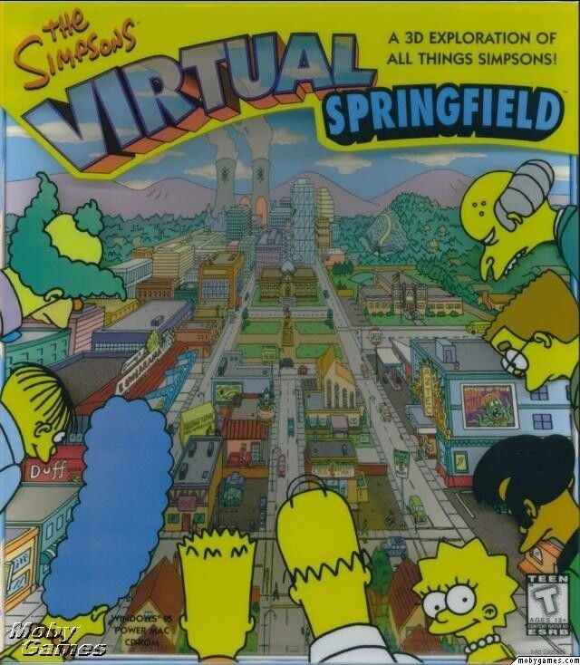 THE SIMPSONS VIRTUAL SPRINGFIELD +1Clk Windows 11 10 8 7 Vista XP Install