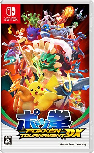 USED Nintendo Switch Pop fist POKKEN TOURNAMENT DX 26064 JAPAN IMPORT