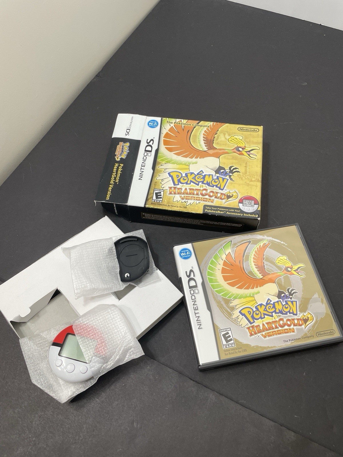 Pokemon: HeartGold (Nintendo DS, 2010) Big Box Cib/Pokewalker Not For Resale